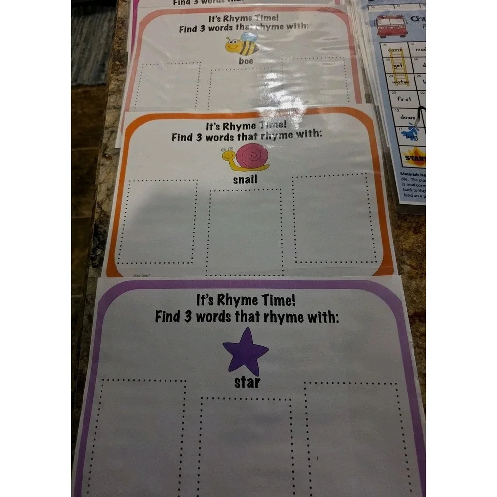 Workbooks Homeschool Teacher. Games.pictures. Numbers Words. Charts.